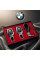 Подарунковий набір №1 для BMW із заглушок та брелока з логотипом