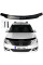 Дефлектор капота мухобойка Renault Logan I 2004-2012 Крепление пластины и скотч Voron Glass