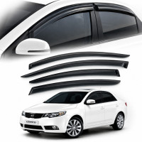Дефлекторы окон ветровики HIC для Kia Cerato 2009-2013 Седан (K21)