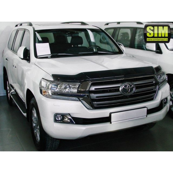 Дефлектор капоту мухобійка Toyota Land Cruiser 200 2015- (PW42160000)