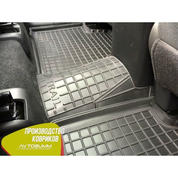 Автомобільні килимки в салон Nissan X-Trail (T32) 2014- (Avto-Gumm)