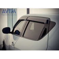 Дефлекторы окон ветровики Nissan Juke 2012- (H08001KA00)