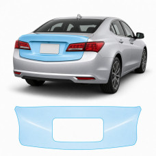 Антигравийная защитная бронепленка по лекалам для Acura TLX I facelift 2018-2020 - зона крышки багажника