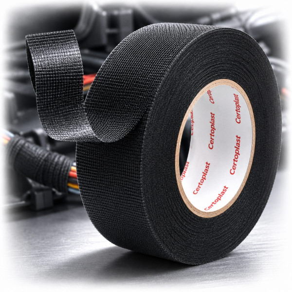 Ізолента Антискрип тканинна Certoplast 25 м x 25 мм 0.24 мм Антискрип № 06