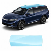 Антигравійна захисна бронеплівка за лекалами для BYD Tang III 2023- зона даху