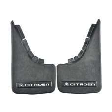 Бризковики малі Elegant для Citroen структурна гума Mud-Flaps 2 шт