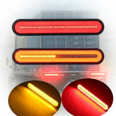 Задній ліхтар LED 12 / 24V поворотний стоп - страбоскоп 15x4,3 см 1 шт G Wagon