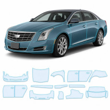 Антигравійна захисна бронеплівка за лекалами для Cadillac XTS I 2013-2019 - повний кузов