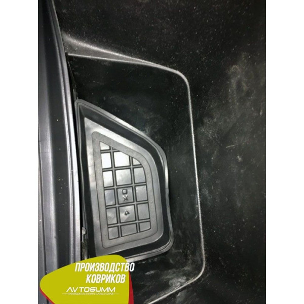 Автомобільний килимок в багажник Suzuki SX4 2014 - верхня полиця / Гумовий (Avto-Gumm)
