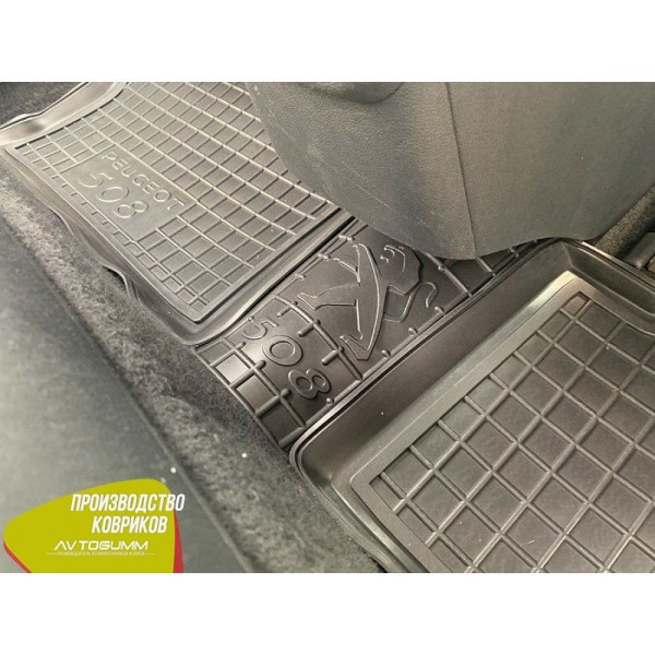 Автомобильные коврики в салон Peugeot 508 2011- (Avto-Gumm)