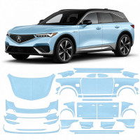 Антигравійна захисна бронеплівка за лекалами для Acura ZDX EV 2024 - повний кузов