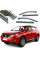 Дефлектори вікон вітровики Benke для Lexus RX 330 2003-2009- Хром Молдинг Із Нержавіючої Сталі 3D (BLXRX0323-W/S)