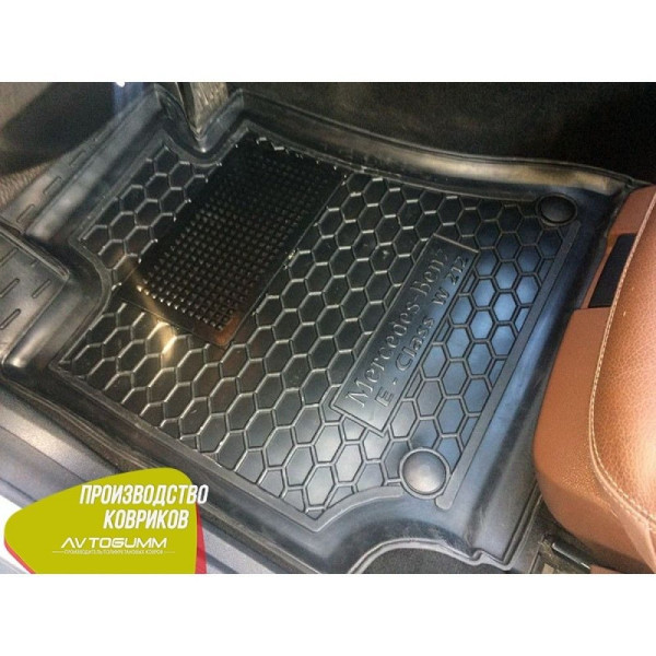 Передние коврики в автомобиль Mercedes E (W212) 2009- (Avto-Gumm)