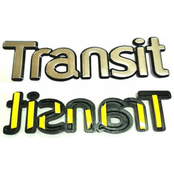 Емблема напис Transit 206 x 55 мм