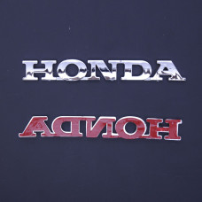 Емблема напис Honda скотч 3М 145 x 18 мм Польща