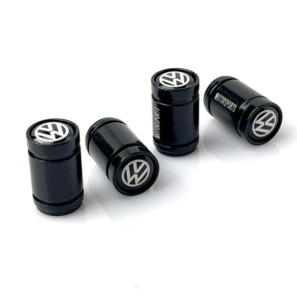 Захисні ковпачки на ніпеля Volkswagen Чорні 4 шт