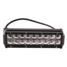 Світлодіодна балка фара LED / 230x80x70 mm / 54W / 3W * 18 / 10-30V / Далеке світло (D-54W)