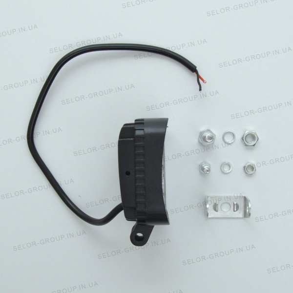 Додаткова LED фара 27W (3W*9) 10-30V 82x80x30 mm Ближній (87 27W) 1 шт