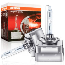Ксенонова лампа Xenon D1S 4300K ​​35W Super Vision +70% 2 шт (Цоколь Метал)