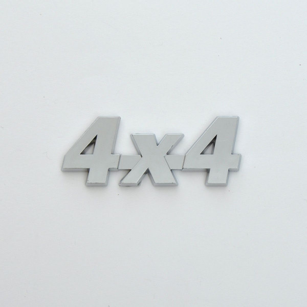 Емблема напис 4 x 4 скотч 89 x 35 мм