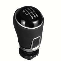 Ручка КПП для Volkswagen Passat / Golf / Caddy / Touran / Skoda / Audi Кожа 12 мм (6 Скоростей) (FXVW-117-6)