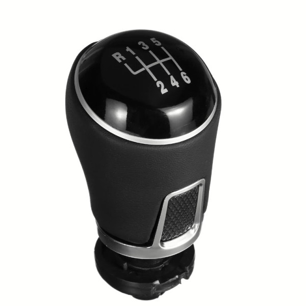 Ручка КПП для Volkswagen Passat / Golf / Caddy / Touran / Skoda / Audi Кожа 12 мм (6 Скоростей) (FXVW-117-6)