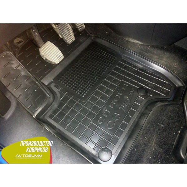 Автомобільні килимки в салон Citroen C3 Picasso 2009- (Avto-Gumm)