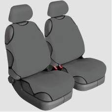 Авточохли майки для передніх сидінь Beltex COTTON Сірі (BX11110)