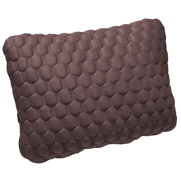Авто Подушка під спину Montana Коричнева Сота (Мікро Велюр Преміум) 1 шт