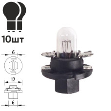 Автолампы бесцокольная 12V B8.4d 1.2W Приборы 1 шт (Упаковка 10 шт) (LP-84120)