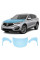 Антигравийная защитная бронепленка по лекалам для Acura RDX TC1 2019-2021 - капот и передние крылья