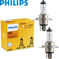 Автолампа галогенная Philips Premium +30% H4 12V 60/55W 3200K 2 шт (12342PRC2)