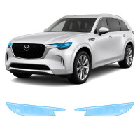 Антигравийная защитная бронепленка по лекалам для Mazda CX-90 2023- оптика (фары и ПТФ)