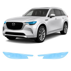 Антигравійна захисна бронеплівка за лекалами для Mazda CX-90 2023- оптика (фари та ПТФ)