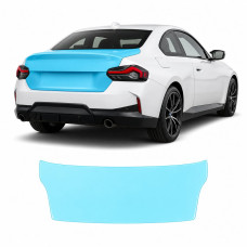 Антигравийная защитная бронепленка по лекалам для BMW 2 Series G42 2021- зона крышки багажника