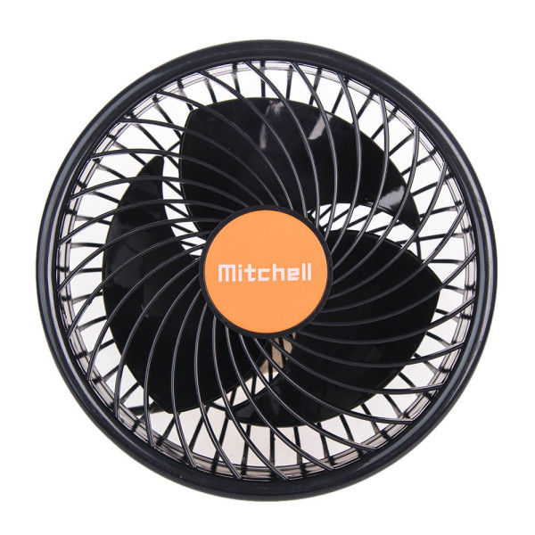 Автомобильный вентилятор Mitchell 6" 24V 12W на зажиме два режима (HX-T704)