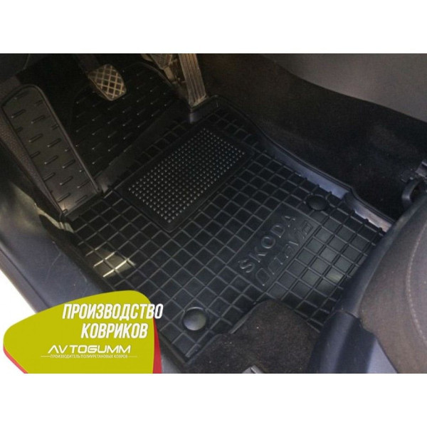 Водительский коврик в салон Skoda Octavia A5 2004- Avto-Gumm
