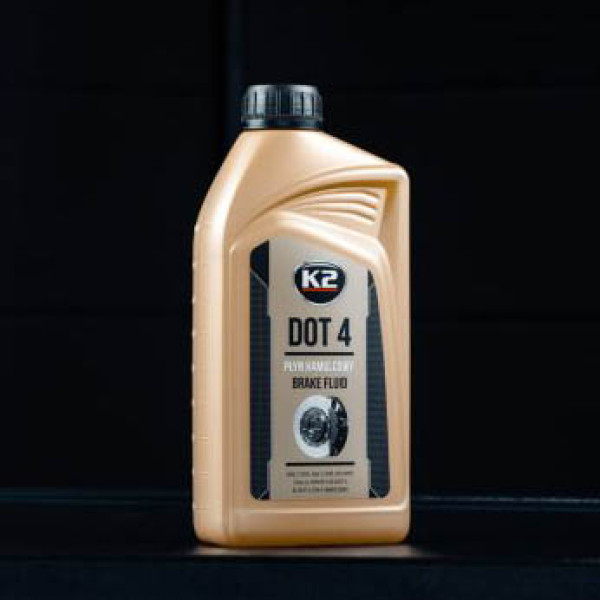 Гальмівна рідина K2 Dot-4 Brake Fluid 1000 мл (T108)