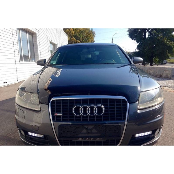 Дефлектор капоту мухобійка для Audi A6 2006-2011