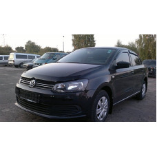 Дефлектор капоту мухобійка Volkswagen POLO 5 хечбек /седан