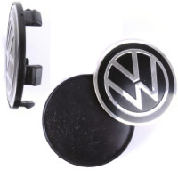 Ковпачки на литі диски Volkswagen 69/65 мм Чорні 1 шт