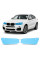 Антигравийная защитная бронепленка по лекалам для BMW X4 F26 2014-2018 - оптика (фары и ПТФ)