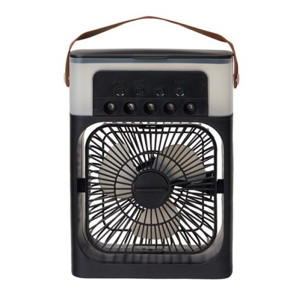 Вентилятор кондиционер настольный увлажнитель spray fan USB Type-C 5V 10W 21 × 26 × 9 см 600 мл (7927)
