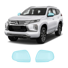 Антигравійна захисна бронеплівка за лекалами для Mitsubishi Pajero Sport III facelift 2019- дзеркала
