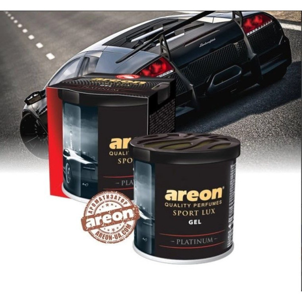 Набір ароматизаторів повітря Areon Car Perfume (Platinum)