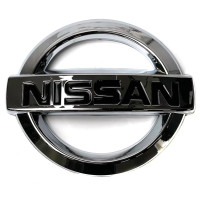 Емблема для Nissan 155 x 132 мм X-Trail / Altima пластикова / 4 пуклі
