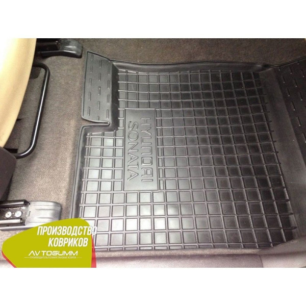 Автомобильные коврики для Hyundai Sonata (YF) 2009-2015 (Avto-Gumm)