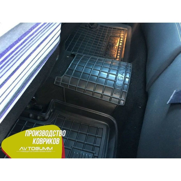 Автомобильные коврики в салон Renault Megane 3 2009- Hatchback (Avto-Gumm)