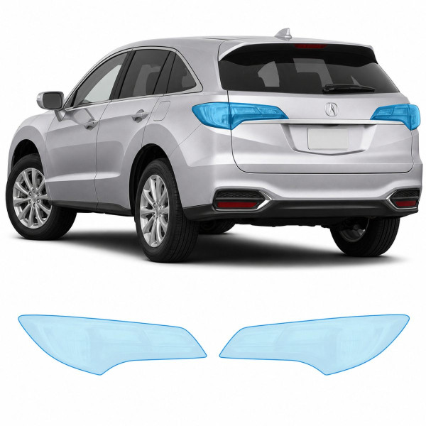 Антигравійна захисна бронеплівка за лекалами для Acura RDX TX2/CDU facelift 2016-2018 - задні ліхтарі стопи