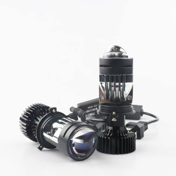 LED лампы автомобильные Y3 H4 110W (Линзованные D37 мм С Обманкой Canbus)